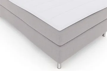 Select No 3 Komplett Sängpaket 120x200 Medium - Ljusgrå/Metall - Möbler - Säng - Komplett sängpaket