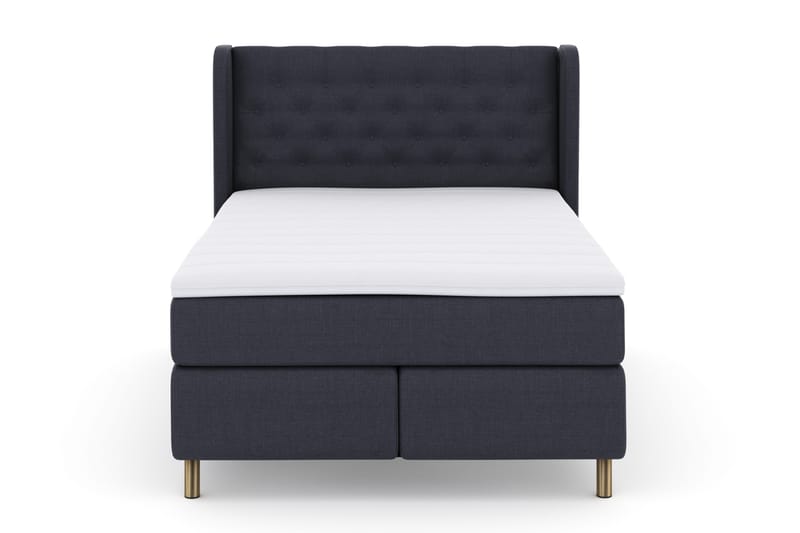 Select No 3 Komplett Sängpaket 140x200 Fast - Blå/Koppar - Möbler - Säng - Komplett sängpaket