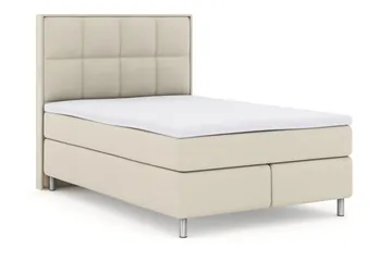 Select No 3 Komplett Sängpaket 140x200 Fast/Medium - Beige/Metall - Möbler - Säng - Komplett sängpaket