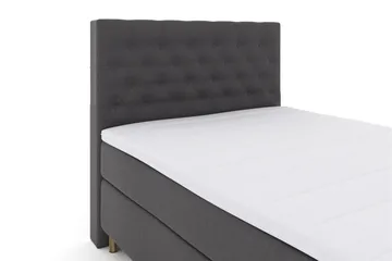 Select No 3 Komplett Sängpaket 140x200 Medium - Mörkgrå/Koppar - Möbler - Säng - Komplett sängpaket