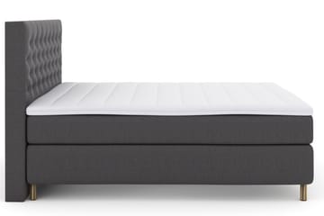 Select No 3 Komplett Sängpaket 160x200 Fast - Mörkgrå/Koppar - Möbler - Säng - Komplett sängpaket