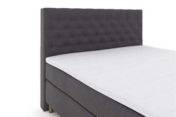Select No 3 Komplett Sängpaket 160x200 Fast - Mörkgrå/Koppar - Möbler - Säng - Komplett sängpaket