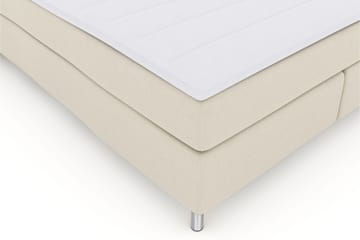 Select No 3 Komplett Sängpaket 210x210 Fast - Beige/Metall - Möbler - Säng - Komplett sängpaket