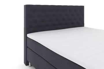 Select No 3 Komplett Sängpaket 210x210 Medium - Blå/Metall - Möbler - Säng - Komplett sängpaket