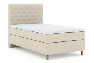 Select No 3 Kontinentalsäng 120x200 Medium - Beige/Koppar - Möbler - Säng - Enkelsäng
