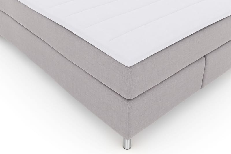 Select No 3 Kontinentalsäng 140x200 Fast - Ljusgrå/Metall - Möbler - Säng - Kontinentalsäng