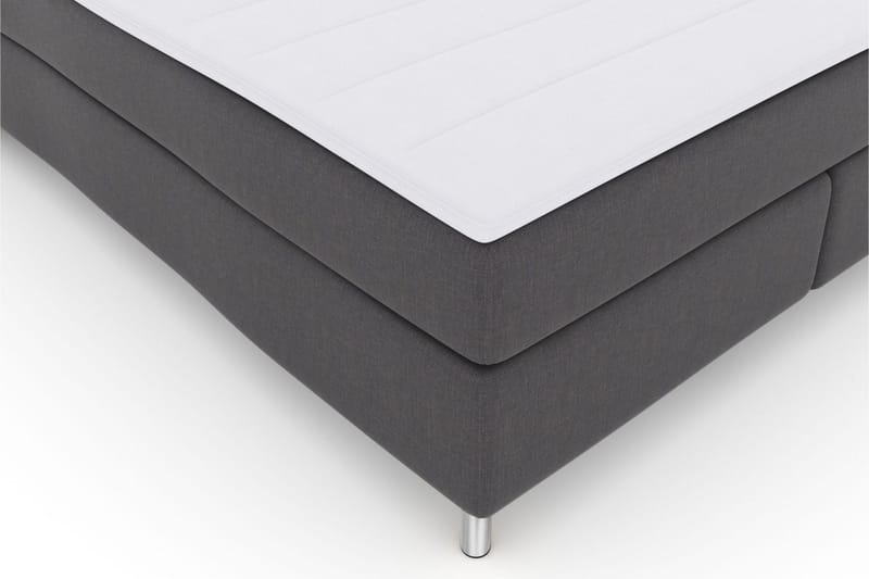 Select No 3 Kontinentalsäng 180x200 Fast - Mörkgrå/Metall - Möbler - Säng - Kontinentalsäng