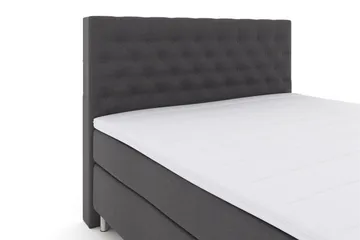 Select No 3 Kontinentalsäng 180x200 Fast - Mörkgrå/Metall - Möbler - Säng - Kontinentalsäng
