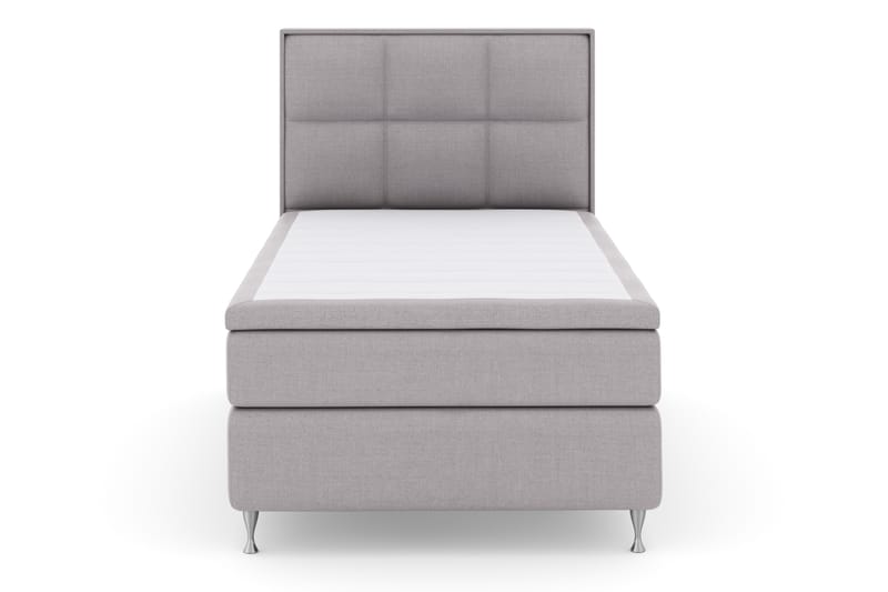 Select No 4 Komplett Sängpaket 120x200 Fast - Ljusgrå/Silver - Komplett sängpaket - Kontinentalsäng
