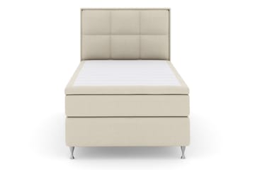 Select No 4 Komplett Sängpaket 120x200 Medium - Beige/Silver - Möbler - Säng - Komplett sängpaket