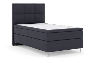 Select No 4 Komplett Sängpaket 120x200 Medium - Blå/Silver - Möbler - Säng - Komplett sängpaket