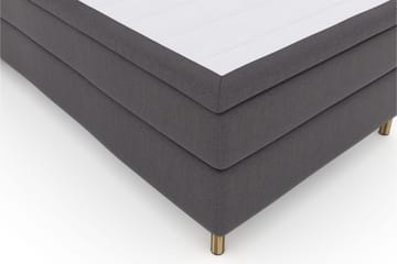 Select No 4 Komplett Sängpaket 120x200 Medium - Mörkgrå/Koppar - Möbler - Säng - Komplett sängpaket