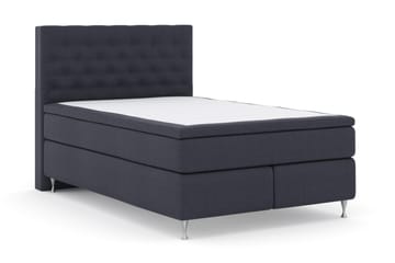 Select No 4 Komplett Sängpaket 140x200 Fast - Blå/Silver - Möbler - Säng - Komplett sängpaket
