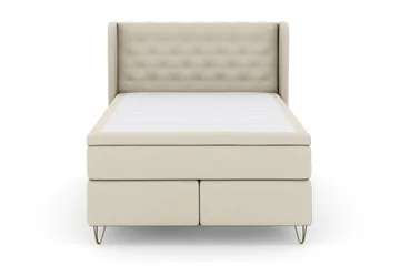 V-formade Metallben - Beige