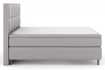 Select No 4 Komplett Sängpaket 160x200 Medium - Ljusgrå/Koppar - Möbler - Säng - Komplett sängpaket