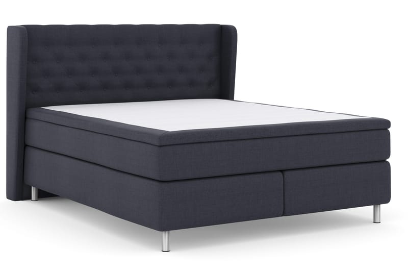 Select No 4 Komplett Sängpaket 180x200 Fast - Blå/Metall - Möbler - Säng - Komplett sängpaket