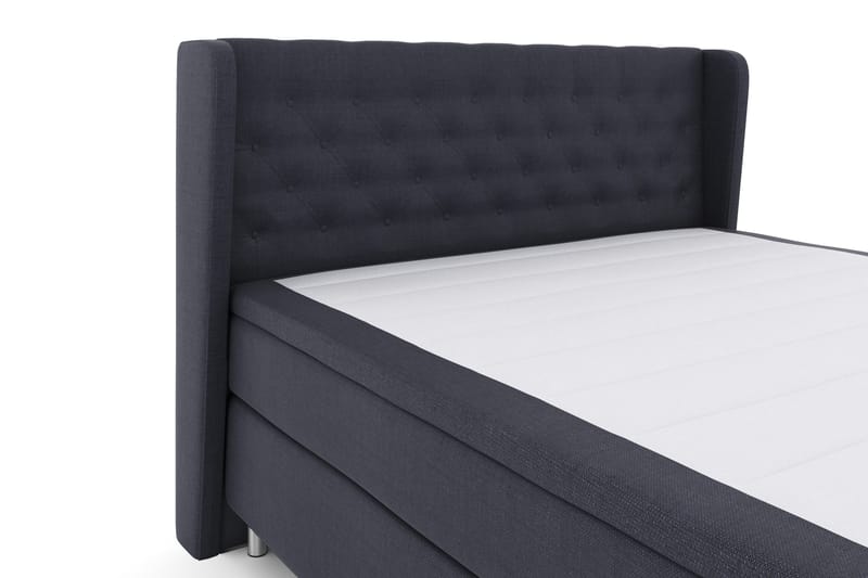 Select No 4 Komplett Sängpaket 180x200 Fast - Blå/Metall - Möbler - Säng - Komplett sängpaket