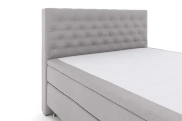 Select No 4 Komplett Sängpaket 180x200 Fast - Ljusgrå/Silver - Möbler - Säng - Komplett sängpaket