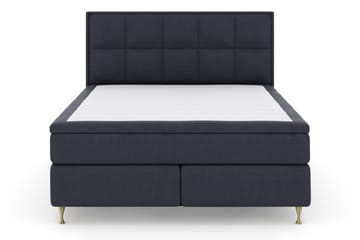 Select No 4 Komplett Sängpaket 180x200 Medium - Blå/Guld - Möbler - Säng - Komplett sängpaket