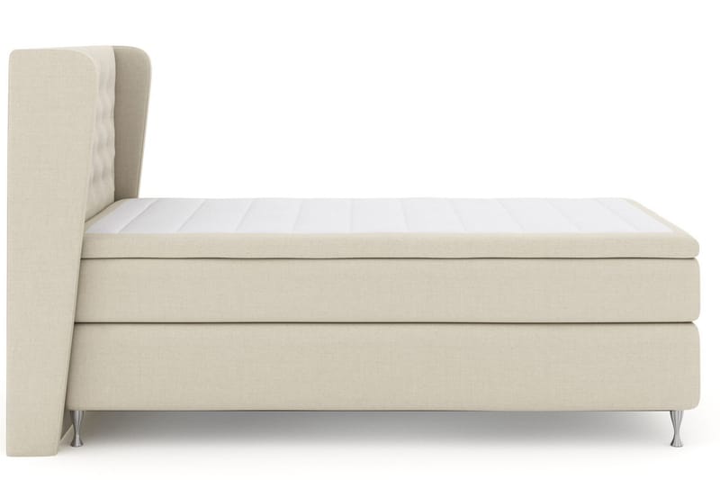 Select No 5 Komplett Sängpaket 120x200 Fast Watergel - Beige/Silver - Möbler - Säng - Komplett sängpaket