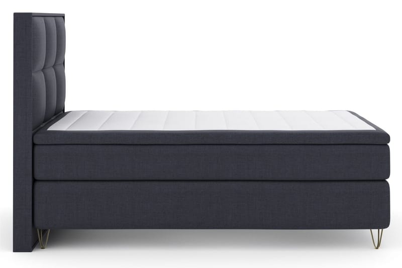 Select No 5 Komplett Sängpaket 120x200 Fast Watergel - Blå/Metall V-form - Möbler - Säng - Komplett sängpaket