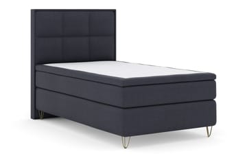 Select No 5 Komplett Sängpaket 120x200 Fast Watergel - Blå/Metall V-form - Möbler - Säng - Komplett sängpaket