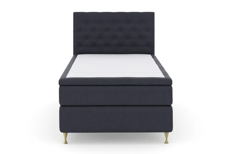 Select No 5 Komplett Sängpaket 120x200 Medium Latex - Blå/Guld - Möbler - Säng - Komplett sängpaket