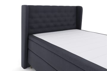 Select No 5 Komplett Sängpaket 160x200 Fast/Medium Latex - Blå/Metall V-form - Möbler - Säng - Komplett sängpaket