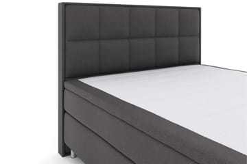 Select No 5 Komplett Sängpaket 180x200 Fast Latex - Mörkgrå/Metall - Möbler - Säng - Komplett sängpaket