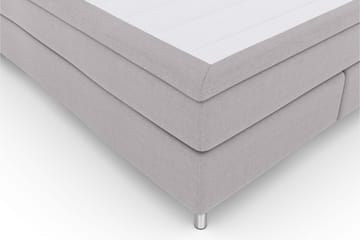 Select No 5 Komplett Sängpaket 180x200 Fast Watergel - Ljusgrå/Metall - Möbler - Säng - Komplett sängpaket