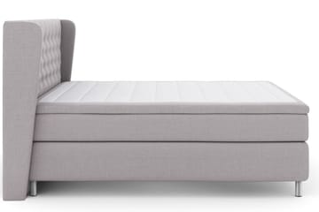 Select No 5 Komplett Sängpaket 180x200 Fast Watergel - Ljusgrå/Metall - Möbler - Säng - Komplett sängpaket