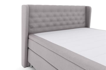 Select No 5 Komplett Sängpaket 180x200 Fast Watergel - Ljusgrå/Metall - Möbler - Säng - Komplett sängpaket