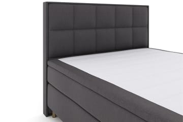 Select No 5 Komplett Sängpaket 180x200 Fast Watergel - Mörkgrå/Koppar - Möbler - Säng - Komplett sängpaket