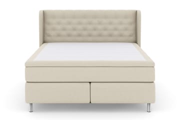 Select No 5 Komplett Sängpaket 180x200 Fast/Medium Latex - Beige/Metall - Möbler - Säng - Komplett sängpaket