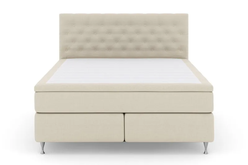 Select No 5 Komplett Sängpaket 180x200 Fast/Medium Watergel - Beige/Silver - Möbler - Säng - Komplett sängpaket