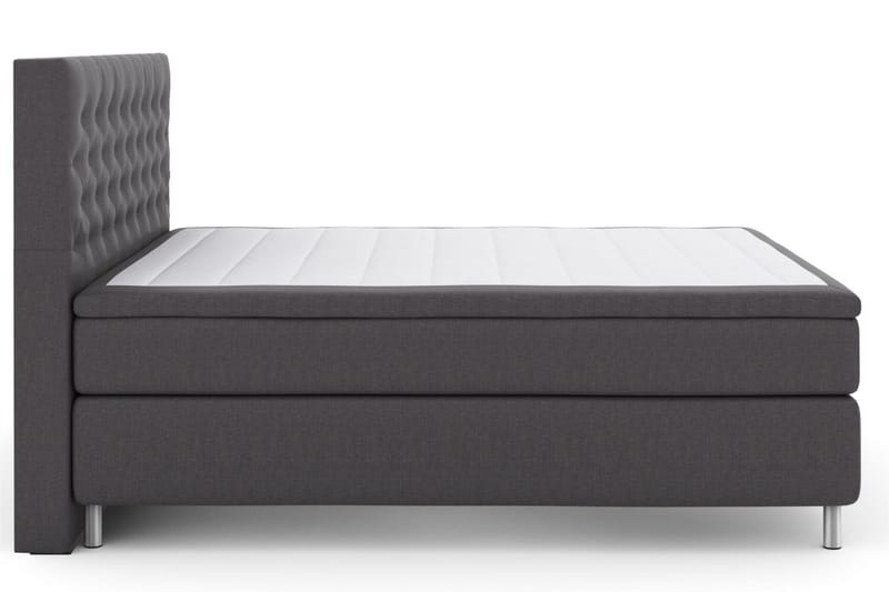 Select No 5 Komplett Sängpaket 180x200 Fast/Medium Watergel - Mörkgrå/Metall - Möbler - Säng - Komplett sängpaket