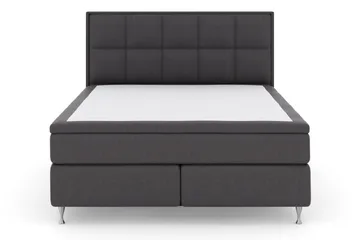 Select No 5 Komplett Sängpaket 180x200 Fast/Medium Watergel - Mörkgrå/Silver - Möbler - Säng - Komplett sängpaket