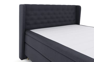 Select No 5 Komplett Sängpaket 180x200 Medium Latex - Blå/Guld - Möbler - Säng - Komplett sängpaket