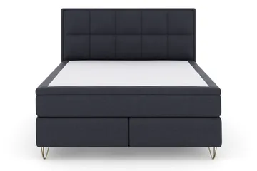 Select No 5 Komplett Sängpaket 180x200 Medium Watergel - Blå/Metall V-form - Möbler - Säng - Komplett sängpaket