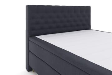 Select No 5 Komplett Sängpaket 210x210 Fast/Medium Latex - Blå/Metall V-form - Möbler - Säng - Komplett sängpaket