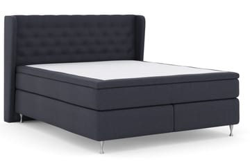 Select No 5 Komplett Sängpaket 210x210 Medium Latex - Blå/Silver - Möbler - Säng - Komplett sängpaket