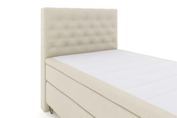 Select No 5 Kontinentalsäng 120x200 Fast Latex - Beige/Metall V-Form - Möbler - Säng - Enkelsäng