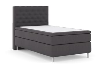 Select No 5 Kontinentalsäng 120x200 Fast Latex - Mörkgrå/Metall - Möbler - Säng - Enkelsäng