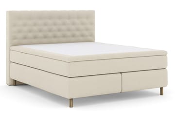 Select No 5 Kontinentalsäng 180x200 Fast/Medium Latex - Beige/Koppar - Möbler - Säng - Kontinentalsäng