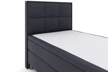 Select No 6 Komplett Sängpaket 120x200 Fast Memory/Pocket - Blå/Metall - Möbler - Säng - Komplett sängpaket