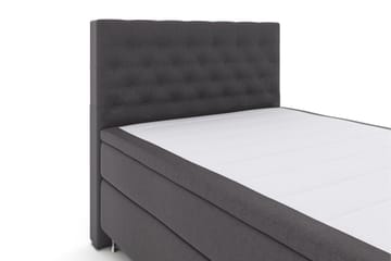 Select No 6 Komplett Sängpaket 140x200 Medium Memory/Pocket - Mörkgrå/Silver - Möbler - Säng - Komplett sängpaket