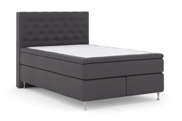 Select No 6 Komplett Sängpaket 140x200 Medium Memory/Pocket - Mörkgrå/Silver - Möbler - Säng - Komplett sängpaket