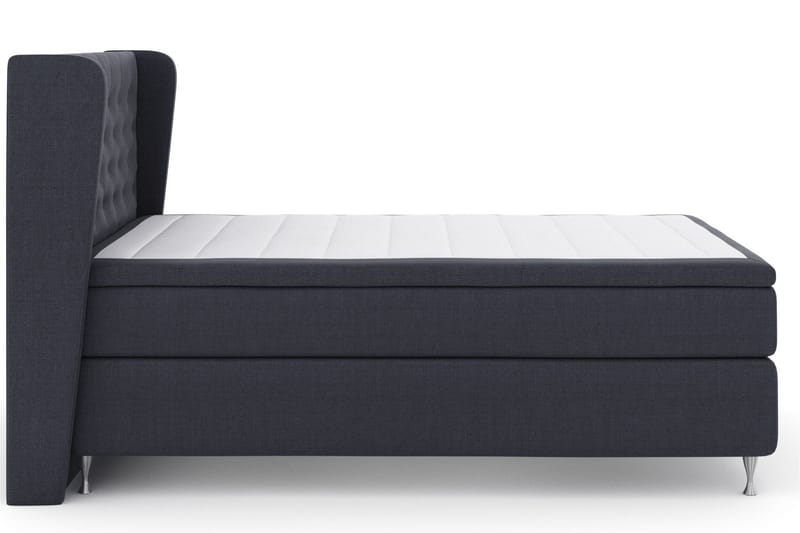 Select No 6 Komplett Sängpaket 160x200 Fast Watergel - Blå/Silver - Möbler - Säng - Komplett sängpaket