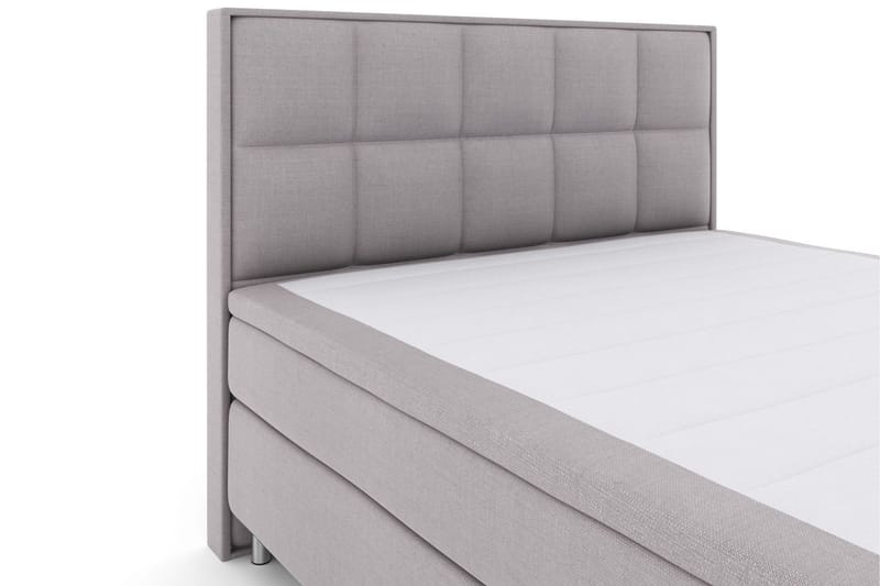 Select No 6 Komplett Sängpaket 160x200 Medium Watergel - Ljusgrå/Metall - Möbler - Säng - Komplett sängpaket