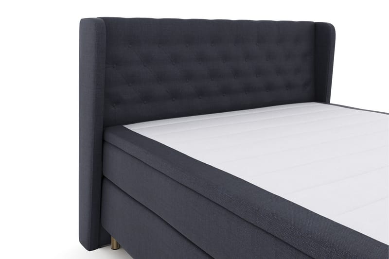 Select No 6 Komplett Sängpaket 210x210 Medium Memory/Pocket - Blå/Koppar - Möbler - Säng - Komplett sängpaket